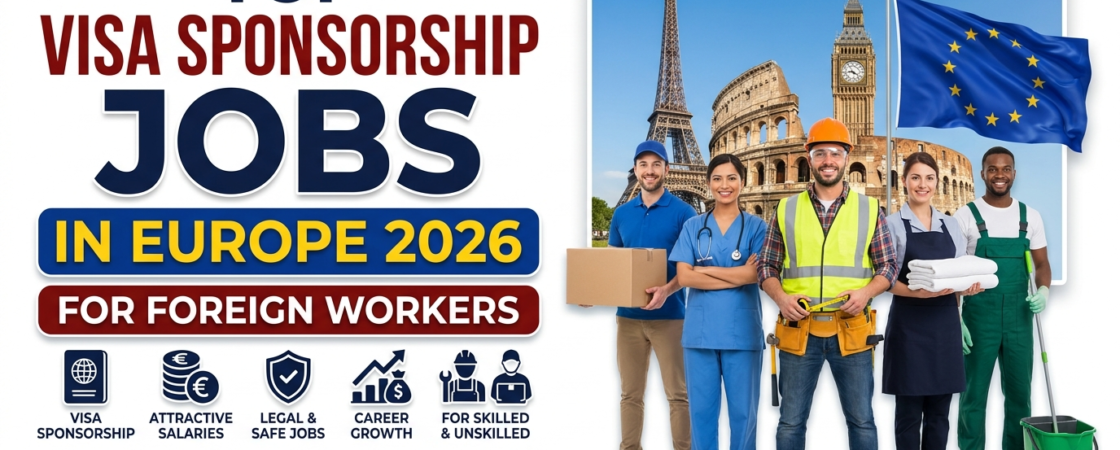 Top Visa Sponsorship Jobs in Europe 2026